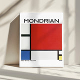 Mondrian Red Blue Yellow