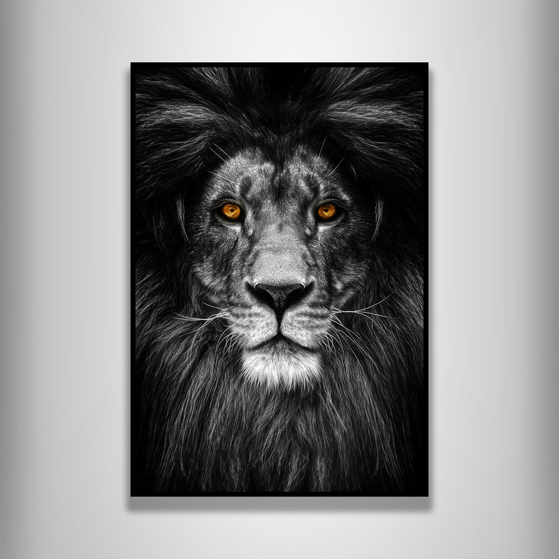 Lion B/W